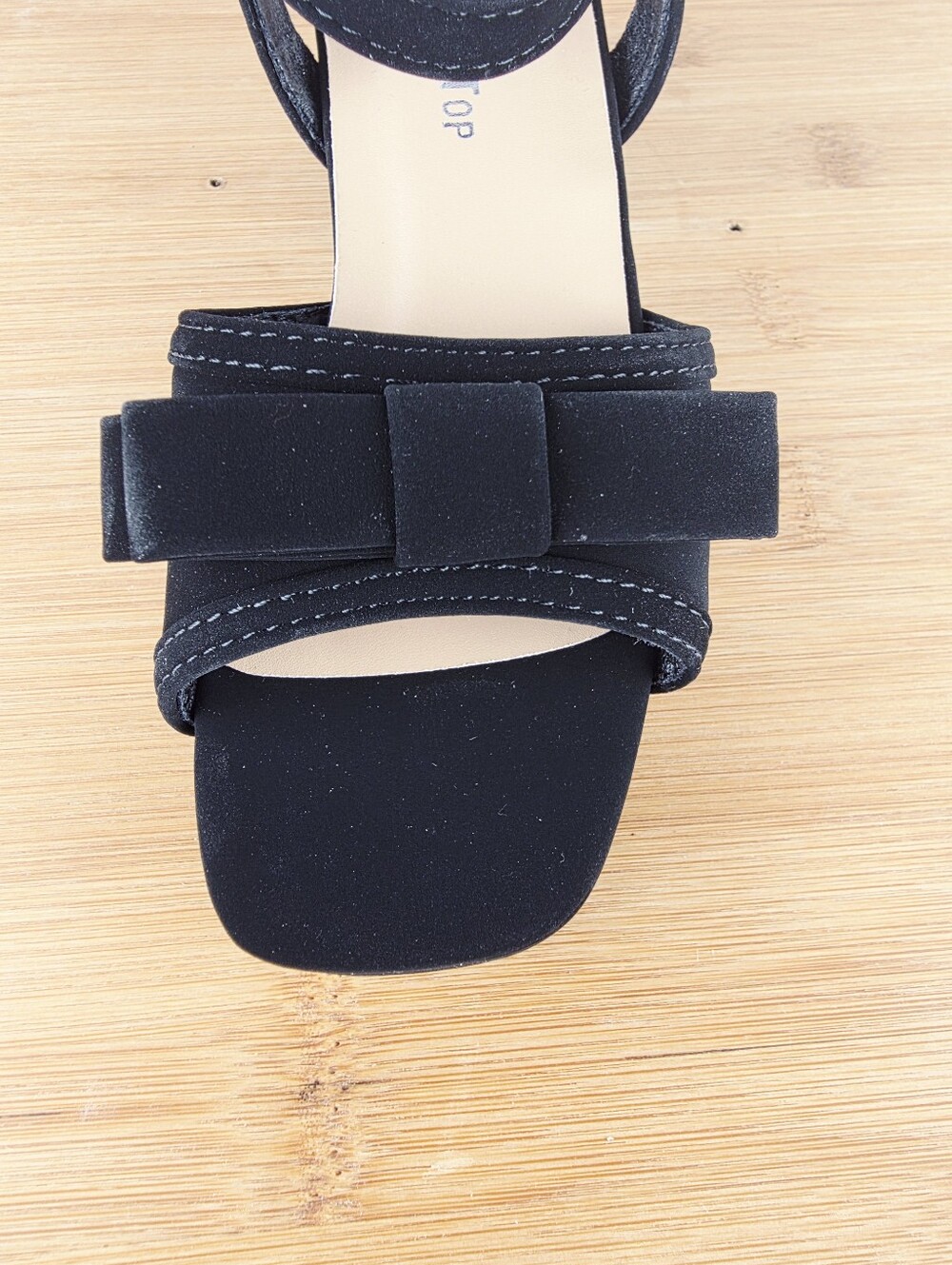CHILDREN'S CUTE BOW HEEL ( BEVERLY-9K BLK) - Picture 7 of 10